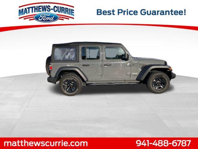 used 2020 Jeep Wrangler Unlimited car, priced at $22,100