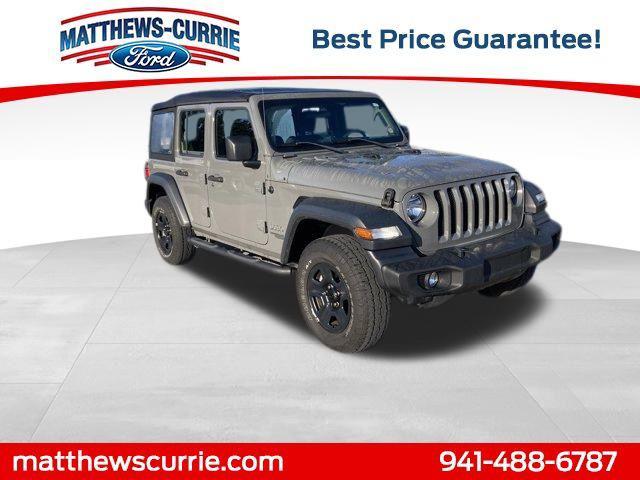 used 2020 Jeep Wrangler Unlimited car, priced at $23,887