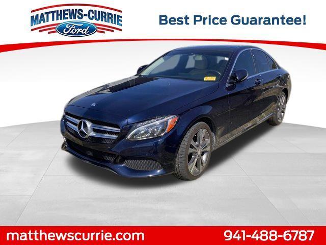 used 2015 Mercedes-Benz C-Class car, priced at $10,541