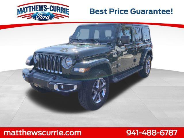 used 2022 Jeep Wrangler Unlimited car, priced at $34,807