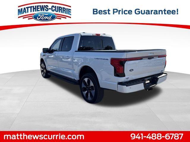 new 2025 Ford F-150 Lightning car, priced at $73,900
