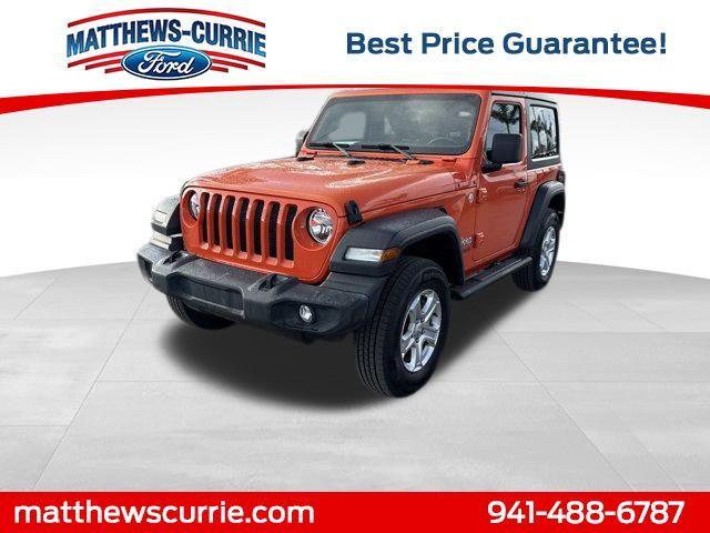used 2020 Jeep Wrangler car, priced at $24,297