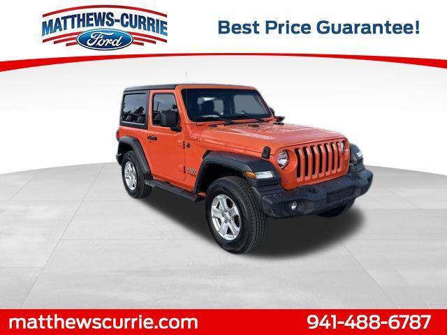 used 2020 Jeep Wrangler car, priced at $24,297