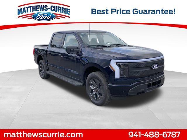 new 2025 Ford F-150 Lightning car, priced at $55,800