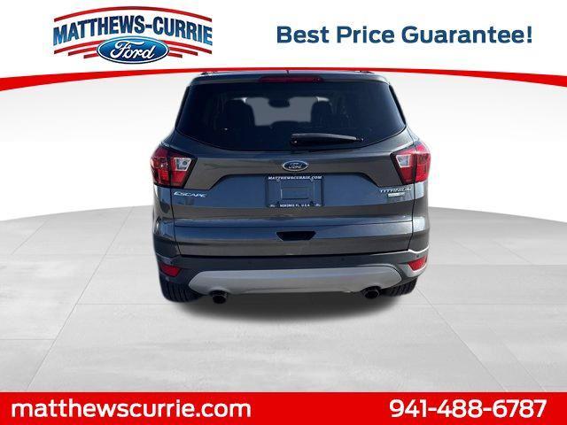 used 2019 Ford Escape car, priced at $19,500