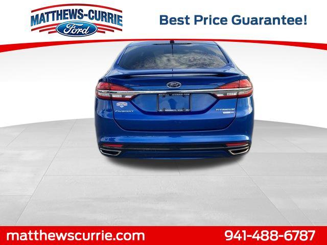 used 2018 Ford Fusion car, priced at $13,429