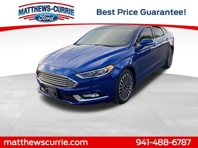 used 2018 Ford Fusion car, priced at $13,429