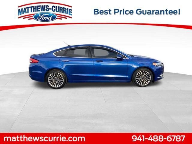 used 2018 Ford Fusion car, priced at $13,429