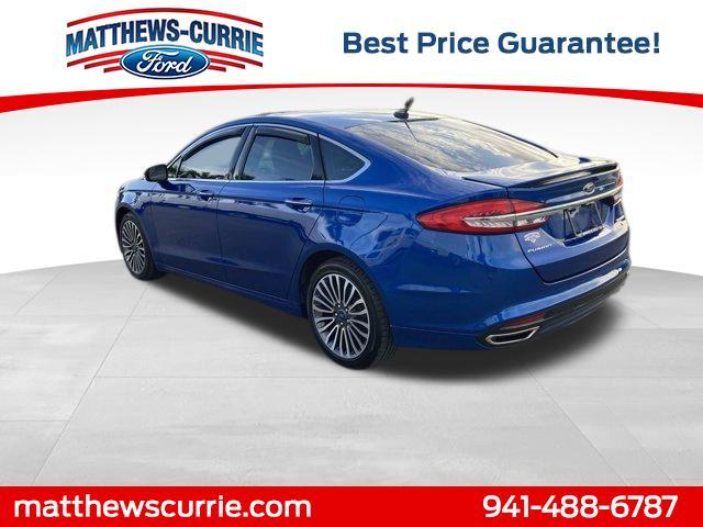 used 2018 Ford Fusion car, priced at $13,429