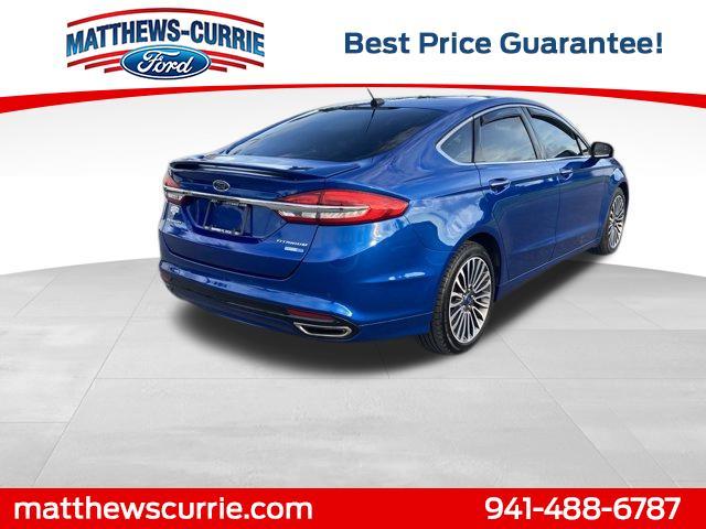 used 2018 Ford Fusion car, priced at $13,429