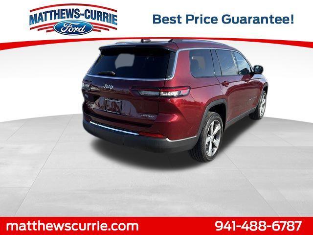 used 2021 Jeep Grand Cherokee L car, priced at $27,900