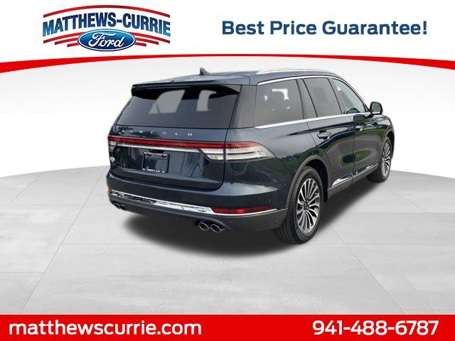 used 2022 Lincoln Aviator car, priced at $43,700