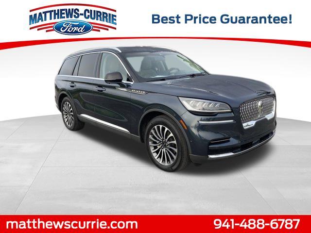 used 2022 Lincoln Aviator car, priced at $43,700