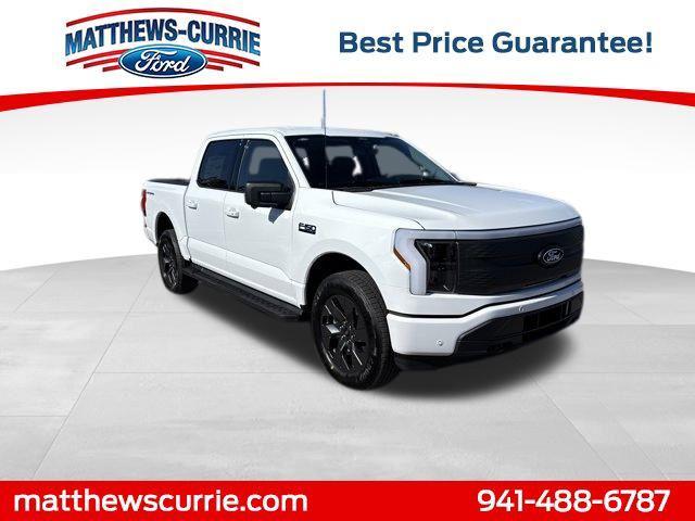 new 2025 Ford F-150 Lightning car, priced at $57,500