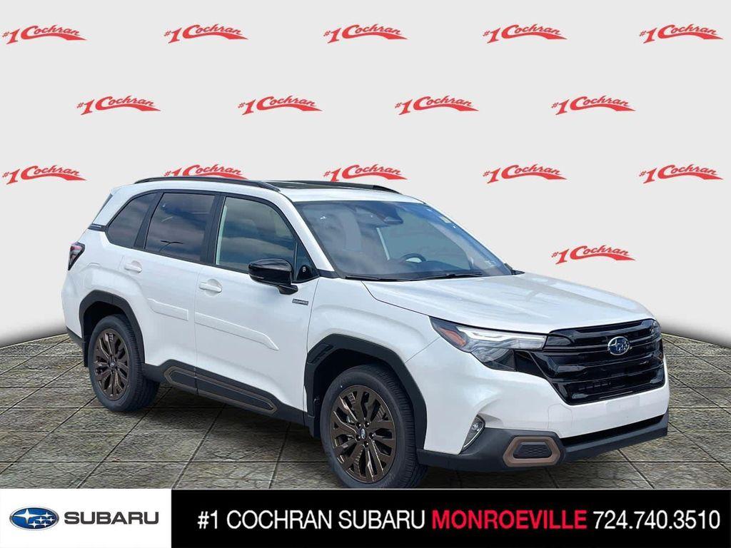 new 2025 Subaru Forester Hybrid car, priced at $40,621