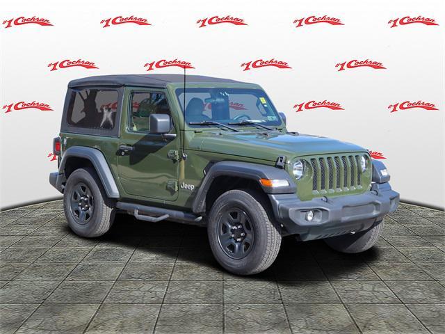 used 2021 Jeep Wrangler car, priced at $23,799