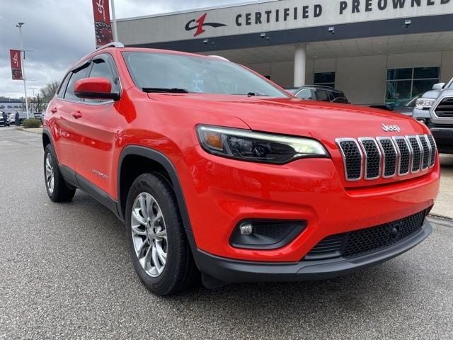 used 2021 Jeep Cherokee car, priced at $24,570