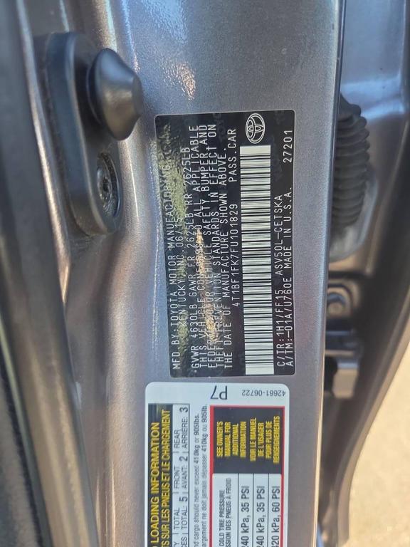 used 2015 Toyota Camry car, priced at $13,495
