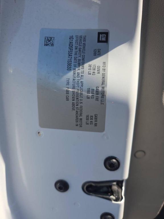 used 2010 Chevrolet Cobalt car, priced at $3,995