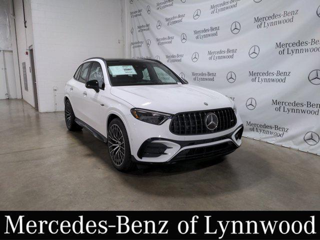 new 2025 Mercedes-Benz AMG GLC 63 car, priced at $98,205