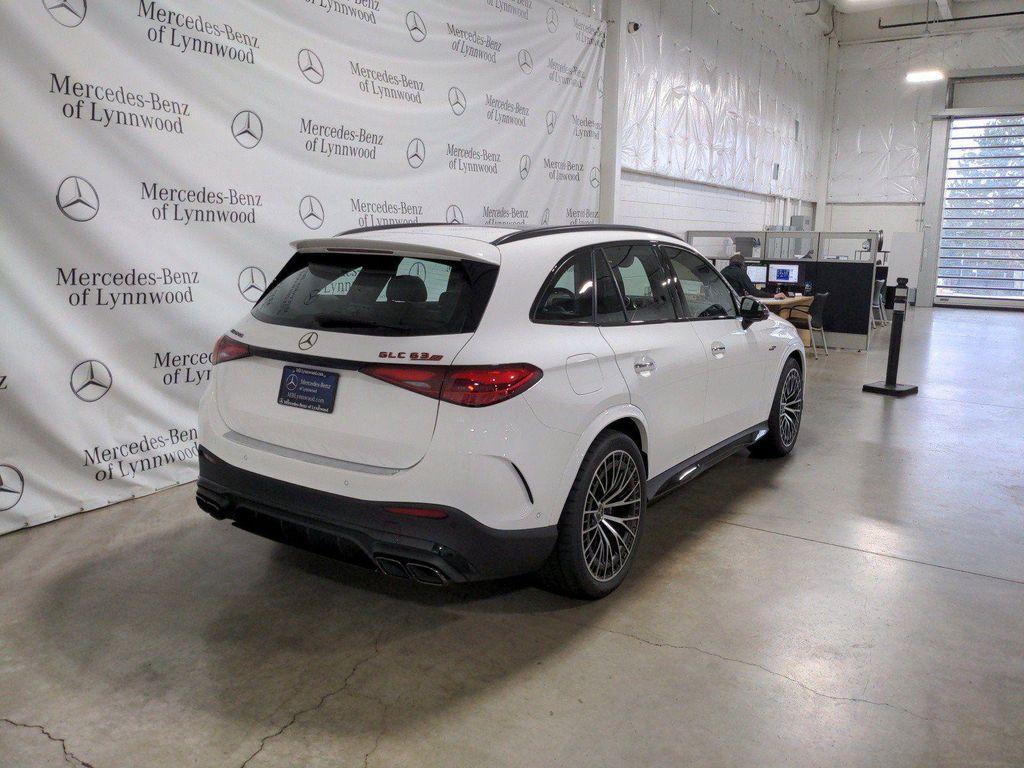 new 2025 Mercedes-Benz AMG GLC 63 car, priced at $98,205