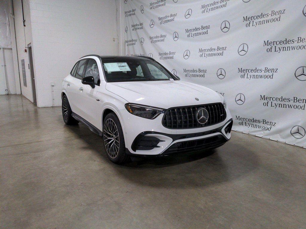new 2025 Mercedes-Benz AMG GLC 63 car, priced at $98,205
