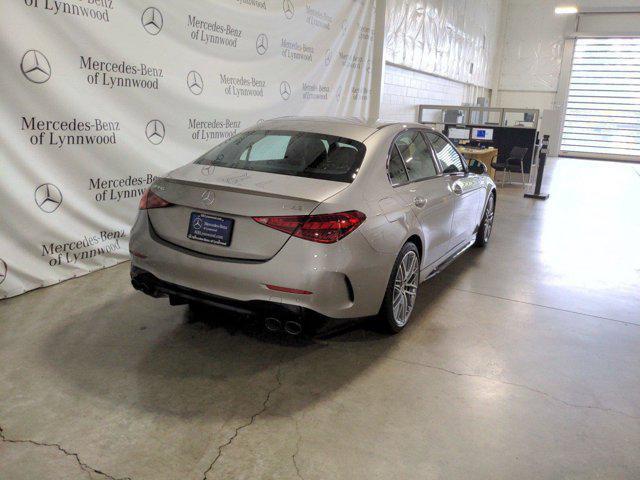 new 2024 Mercedes-Benz AMG C 43 car, priced at $71,625