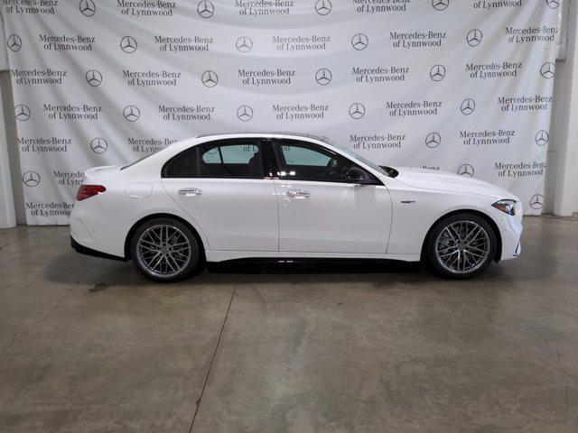 new 2025 Mercedes-Benz AMG C 43 car, priced at $69,380