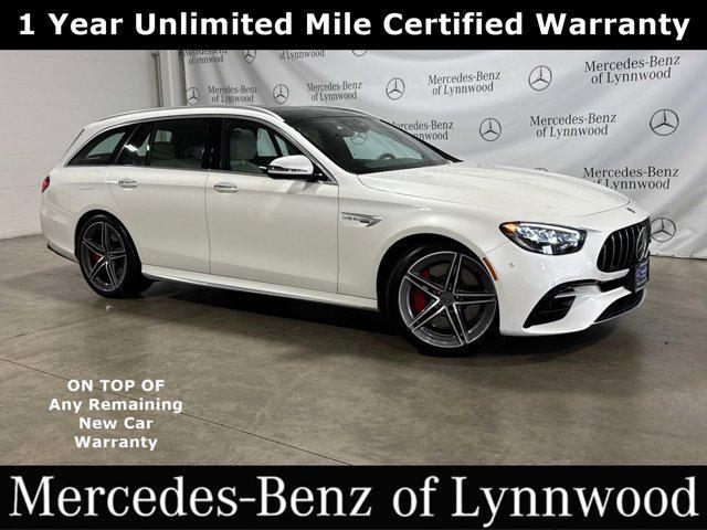 used 2021 Mercedes-Benz AMG E 63 car, priced at $108,495