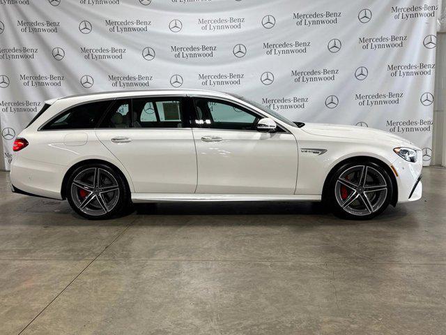 used 2021 Mercedes-Benz AMG E 63 car, priced at $105,895