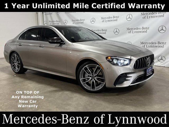 used 2021 Mercedes-Benz E-Class car, priced at $52,995