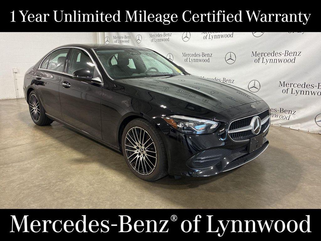 used 2023 Mercedes-Benz C-Class car, priced at $35,998