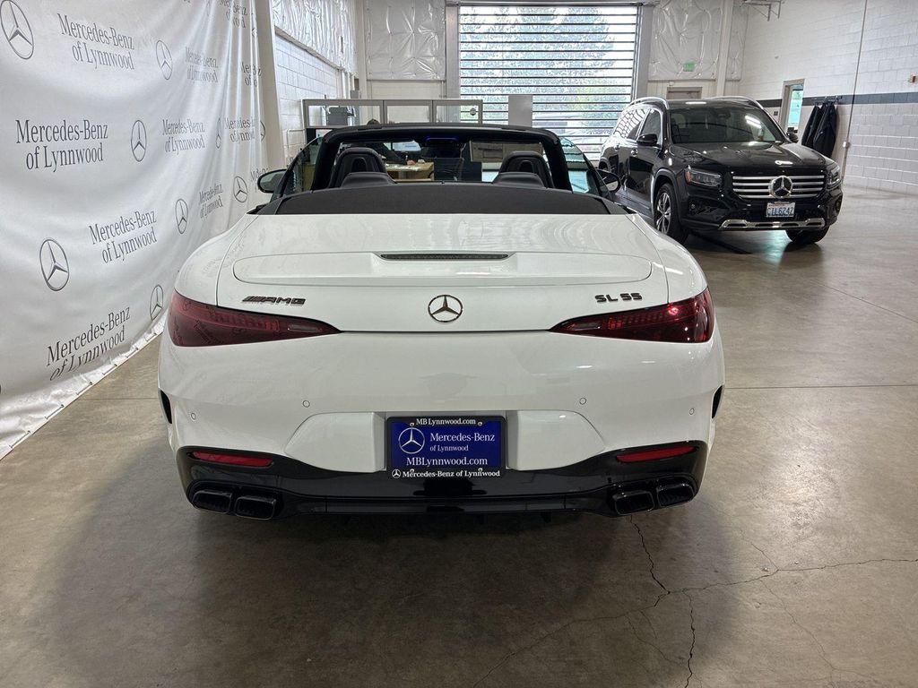 new 2026 Mercedes-Benz AMG SL 55 car, priced at $174,420