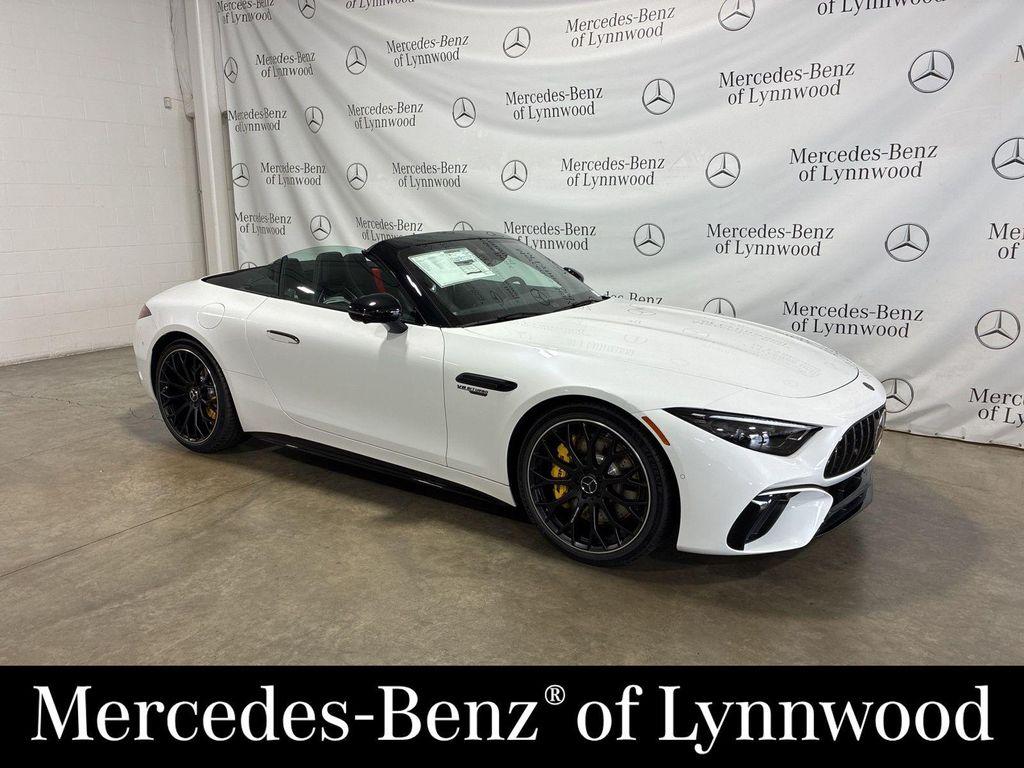 new 2026 Mercedes-Benz AMG SL 55 car, priced at $174,420