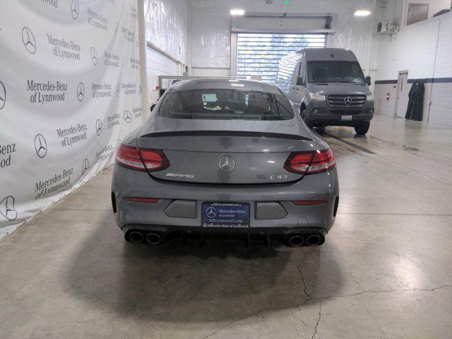 used 2023 Mercedes-Benz AMG C 43 car, priced at $69,995