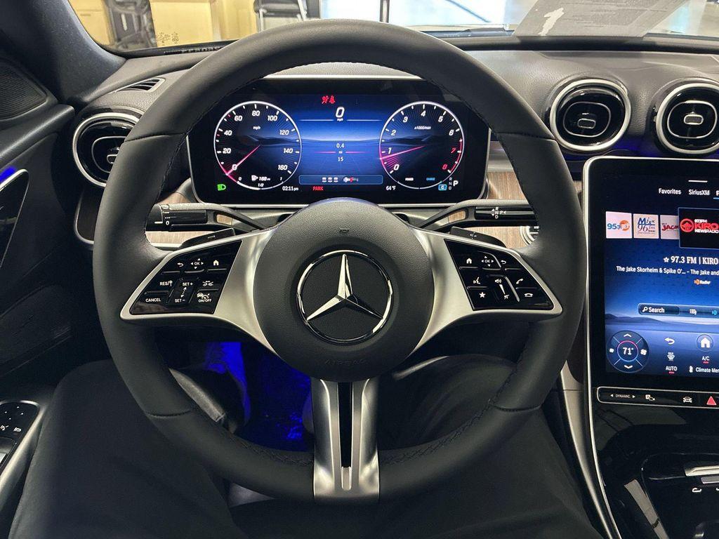new 2025 Mercedes-Benz C-Class car, priced at $53,645