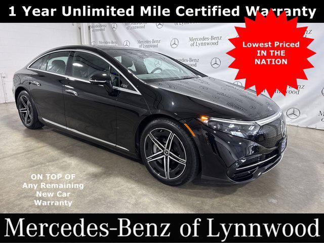 used 2024 Mercedes-Benz EQS 450 car, priced at $71,994