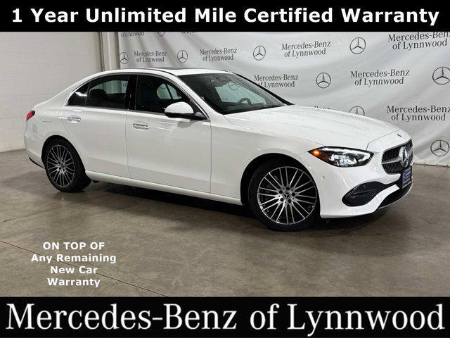 used 2024 Mercedes-Benz C-Class car, priced at $45,995