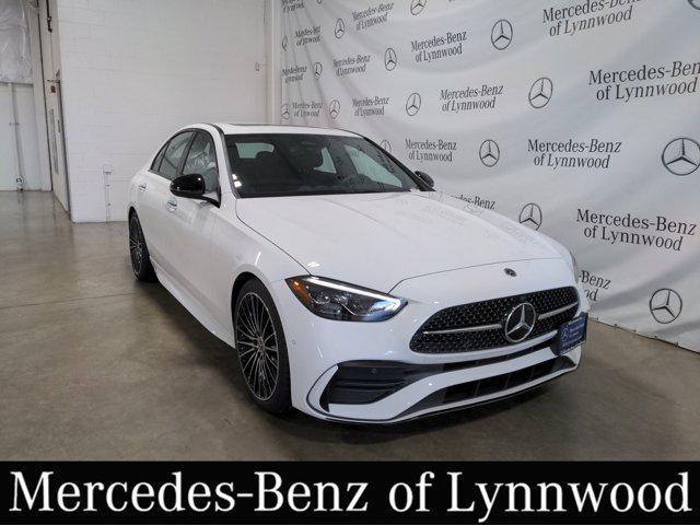 used 2023 Mercedes-Benz C-Class car, priced at $46,995