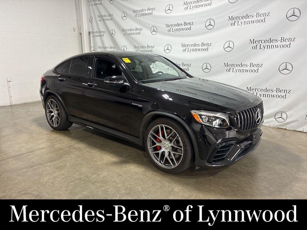 used 2018 Mercedes-Benz AMG GLC 63 car, priced at $56,995