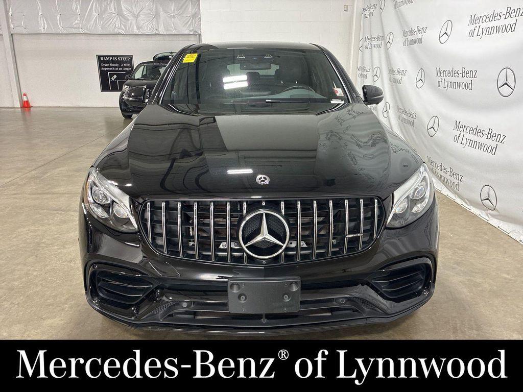 used 2018 Mercedes-Benz AMG GLC 63 car, priced at $56,995