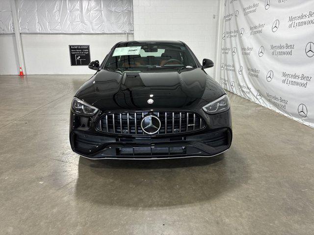 new 2025 Mercedes-Benz AMG C 43 car, priced at $70,405