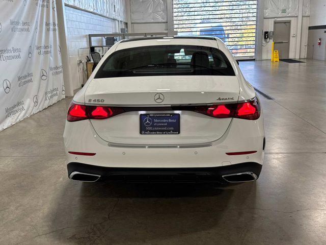 new 2025 Mercedes-Benz E-Class car, priced at $78,845