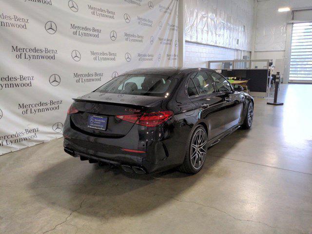 used 2024 Mercedes-Benz AMG C 63 car, priced at $79,995