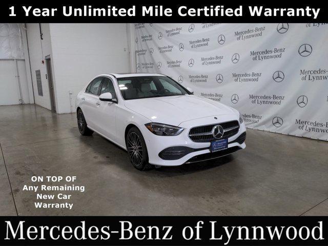 used 2024 Mercedes-Benz C-Class car, priced at $44,995