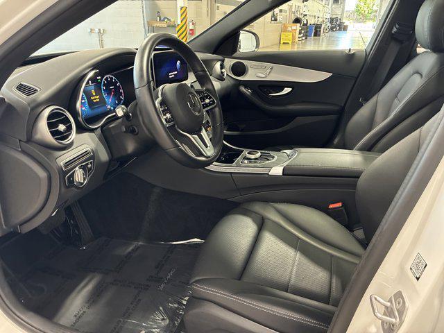 used 2021 Mercedes-Benz C-Class car, priced at $32,499