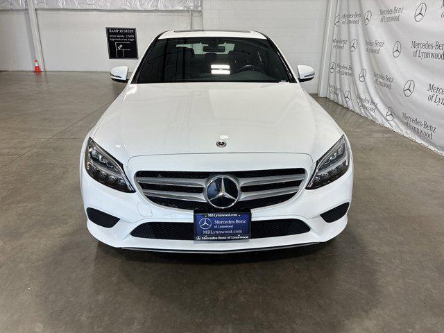 used 2021 Mercedes-Benz C-Class car, priced at $32,499