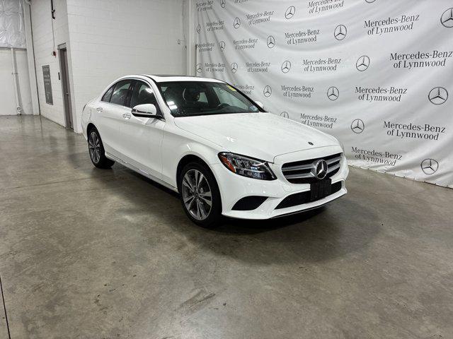 used 2021 Mercedes-Benz C-Class car, priced at $32,499