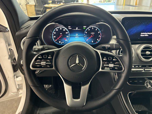 used 2021 Mercedes-Benz C-Class car, priced at $32,499