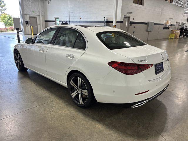 new 2025 Mercedes-Benz C-Class car, priced at $55,735